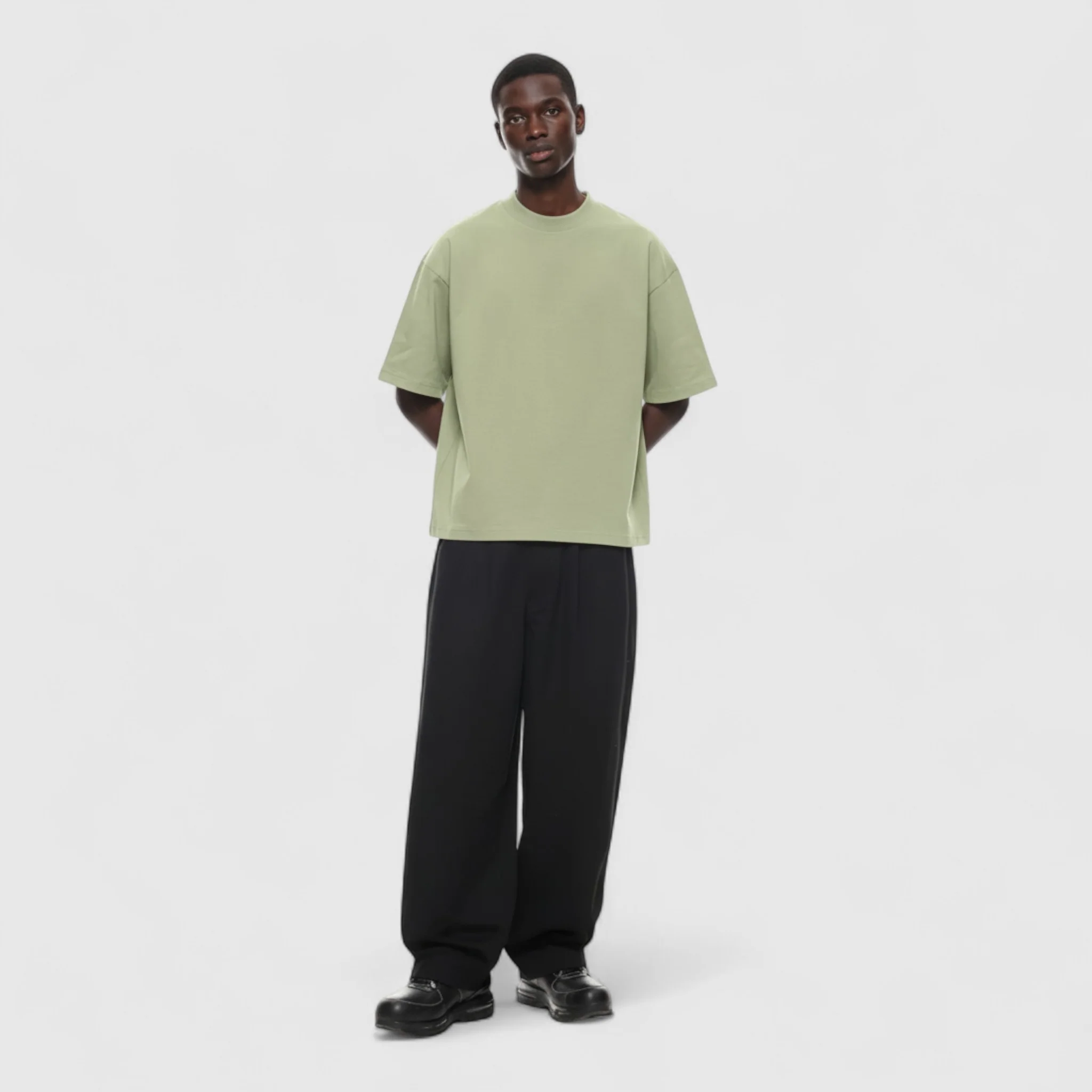 Forest Green Essential Tee - Image 3