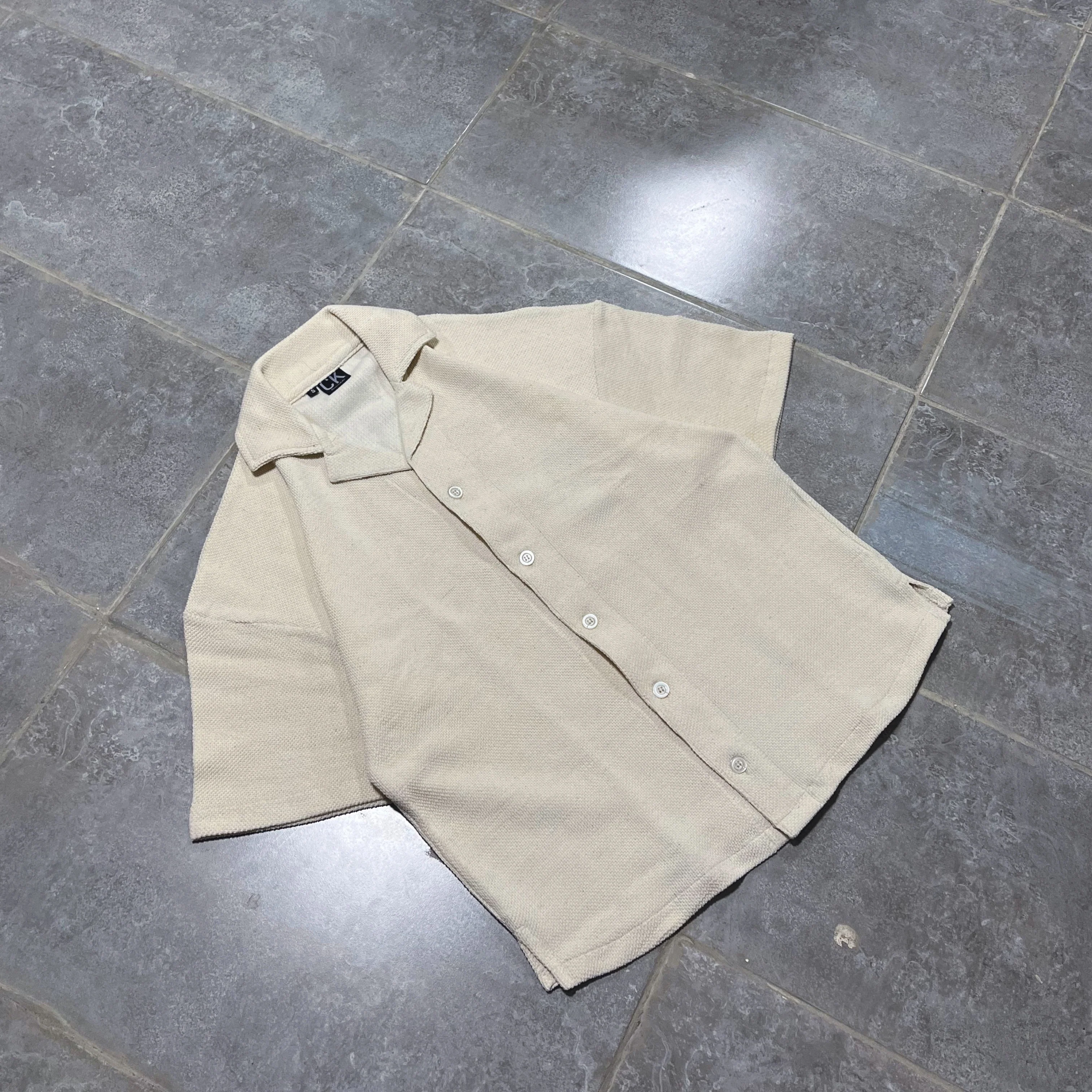 TEXTURED CUBAN SHIRT - Image 4